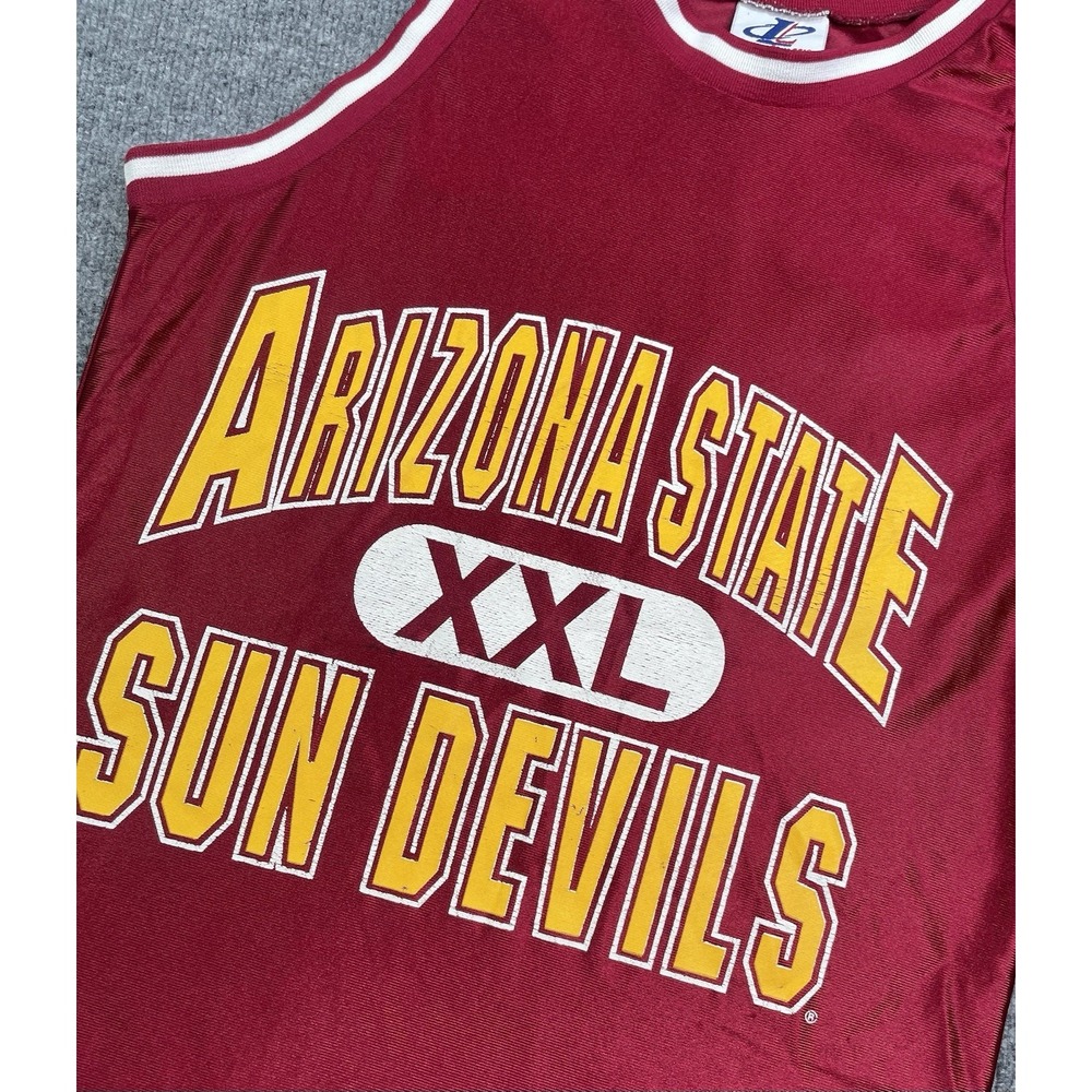 Arizona State Sun Devils Basketball Jersey Size M Logo Athletic‎ Vintage - Picture 6 of 7
